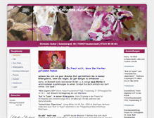 Tablet Screenshot of christine-huber.info